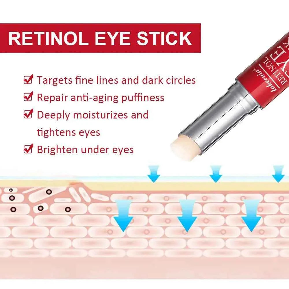 Retinol Eye Cream Stick for Dark Circles & Firming