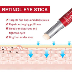 Retinol Eye Cream Lightening Dark Circles Firming Skin Instant Eye Repair Serum Stick for women Women Eyes Care