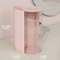 Rotating Cosmetic Storage Box, Used for Storing Makeup Brushes, Powder Puffs, Cotton Swabs, and Desktop Storage Boxes