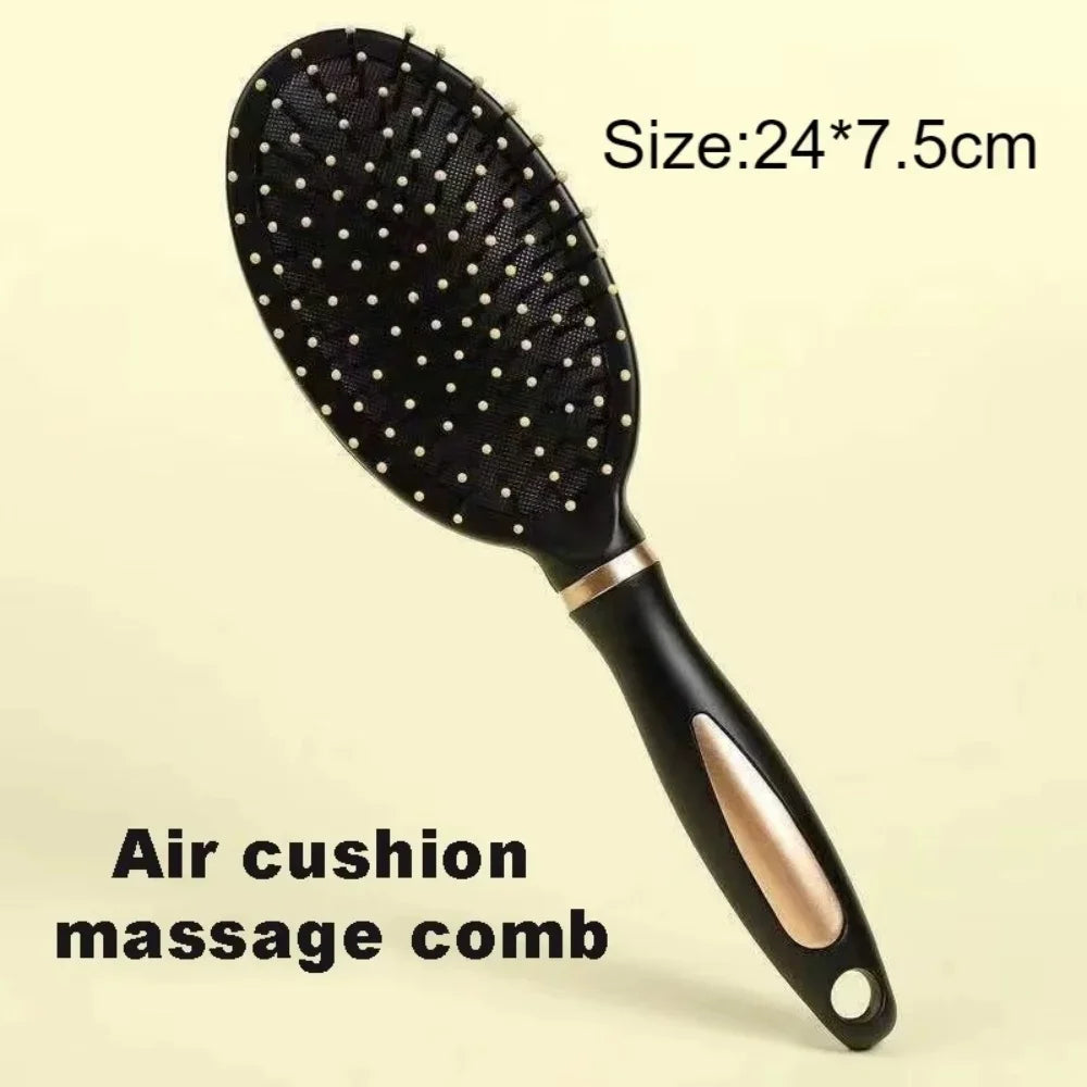 Air Cushion Hairbrush Scalp Massage Comb Soft Nylon Bristle Anti-static Detangler Brush For Wet Dry Straight Curly Hair Salon dylinoshop