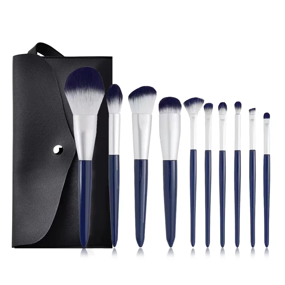 20/40Pcs Makeup Brushes and Sponges Set, Brown Makeup Puff, Beauty Egg, Headband, Wristband Remover Kit, Makeup Tool, Gift,