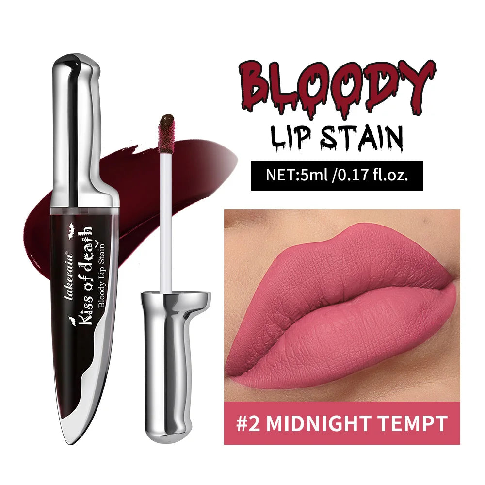 Long-Lasting Waterproof Matte Lip Stain – Gothic Color-Changing Lip Tint dylinoshop