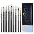 Jessup Eyes Brushes Set, Eyeshadow Makeup Brush, Premium Synthetic Blending Shader Crease T340