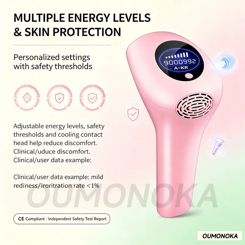 IPL Laser Hair Removal Device for Body, Face & Bikini