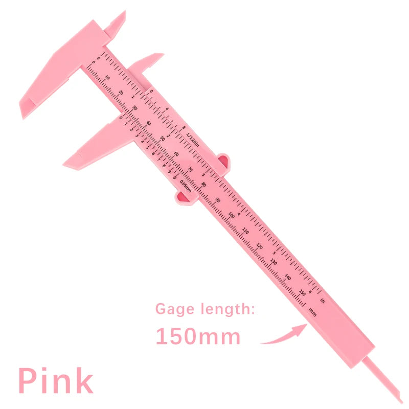Eyebrow Measuring Caliper – Microblading & PMU Ruler Tool, 80/150mm dylinoshop