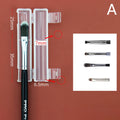 Makeup brush dust protection cover anti-frying wool protective storage tool portable waterproof plastic