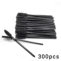 100/300Pcs Eyelash Mascara Brushes for Eye Lashes Extension Eyebrow and Makeup Lash Spoolies Wands