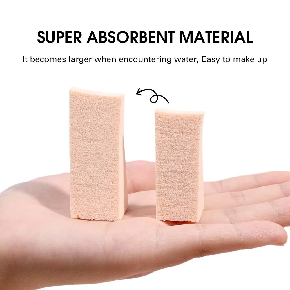 Latex Triangular Sponge Puff Dry Wet Use Makeup Sponge Face Foundation Concealer BB Cream Powder Smearing Puffs Cosmetic Tools