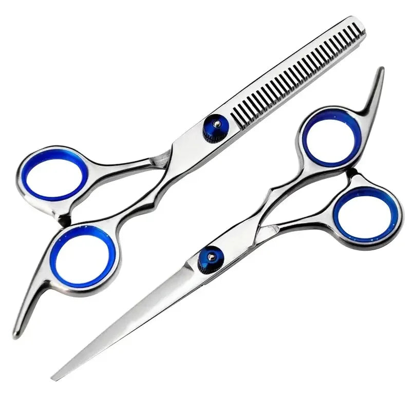 Professional Hairdressing Scissors Stainless Steel Cutting Thinning Barber Shear for Home Salon Use dylinoshop