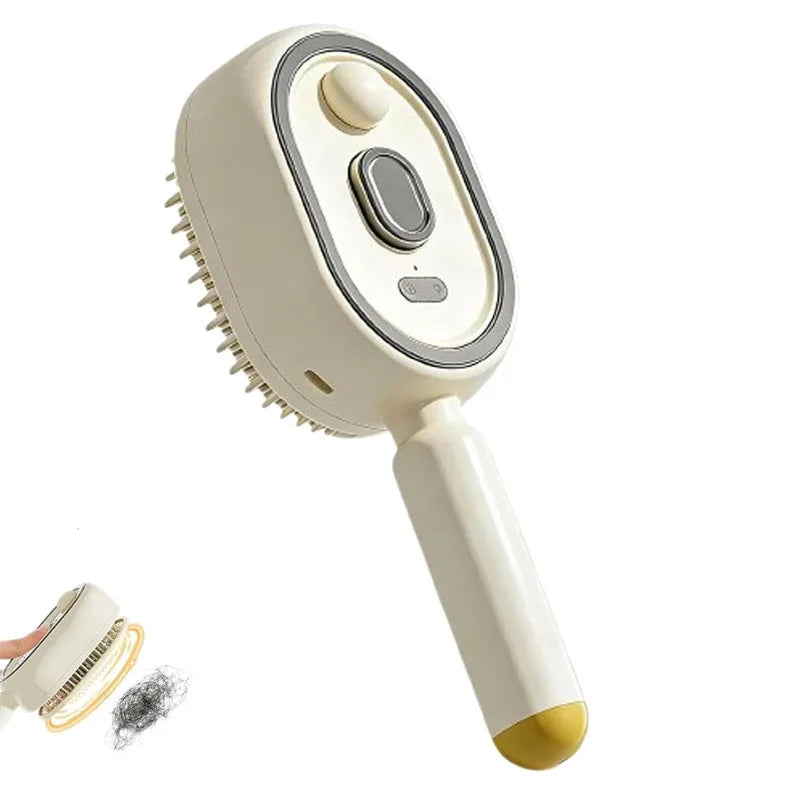Electric Spray Air Cushions Massage Comb 3 in 1 Self Cleaning Steam Essential Oil Brush Rechargeable Spray Scalp Massager Combs dylinoshop