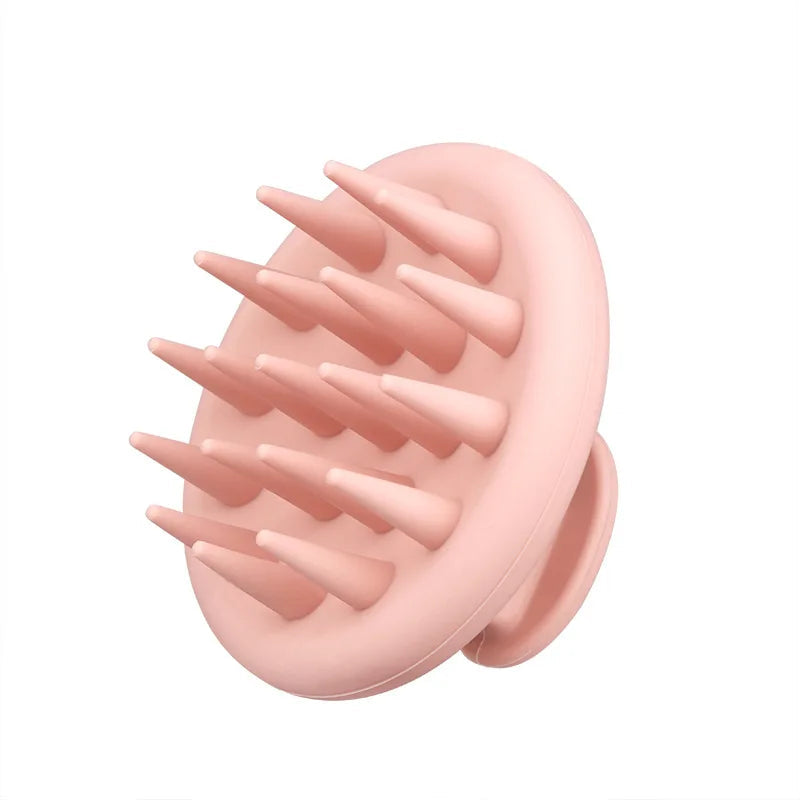 Silicone Shampoo Brush Head Scalp Massage Comb Hair Root Itching Clean The Scalp Thoroughly Body Massage Brush Bath Brush dylinoshop