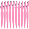 Portable Eyebrow Trimmer Blade Women's Face Shaver Safety Knife Makeup Scraper Hair Removal Tool for Eyebrow Epilation
