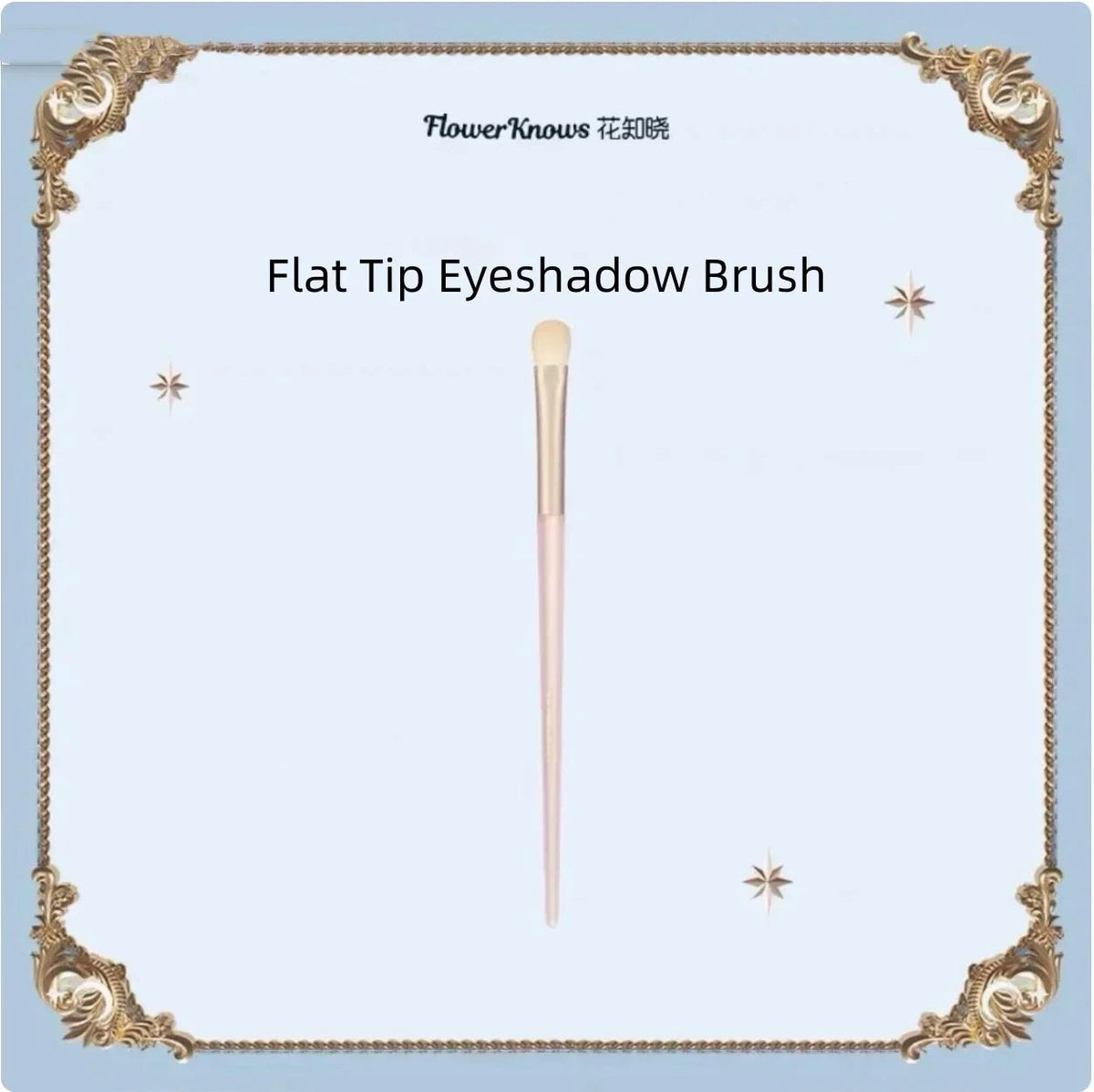 Flower Knows Midsummer Fairytales Makeup Brushes for Eye and Face,Blending Vegan Brush for Foundation Eyeshadow dylinoshop