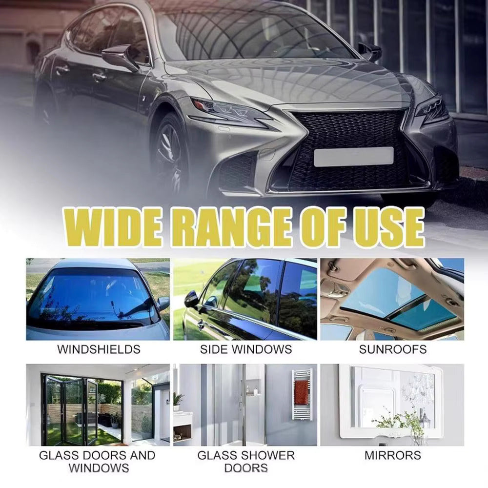 Auto Glass Cleaner – Crystal Clear Shine for Your Drive! 🚘✨ 