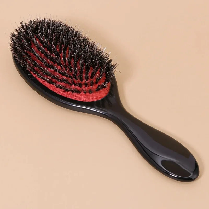 1pc Professional Salon Hair Brush, Detangling Comb & Scalp Massager, Hairdressing Styling Tool for Women, Barber Hairbrush dylinoshop