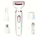 4-in-1 Electric Lady Shaver – Cordless Body Hair Trimmer & Epilator for Women