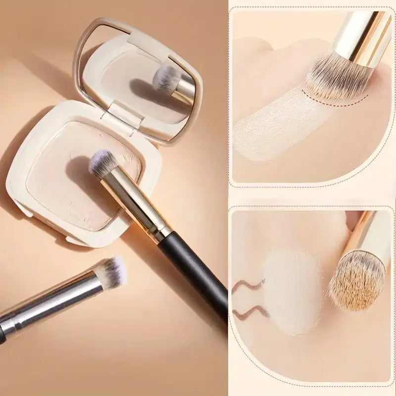 270 Concealer Brush, Flawless Foundation Eye Intense Face Makeup Brush, Premium Nose Contour Kabuki Blush Brush