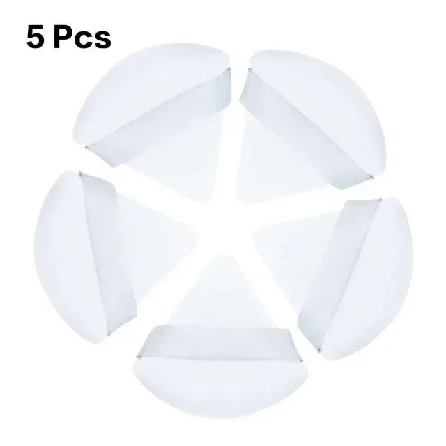 Triangle Powder Puffs – Soft Plush Wet/Dry Cosmetic Sponges dylinoshop