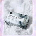 Hanbolly 200g Crystal Perfume Soap - Handmade Volcanic Mud Bath Soap with Tea Tree & Sea Salt for Cleansing Wedding Gift