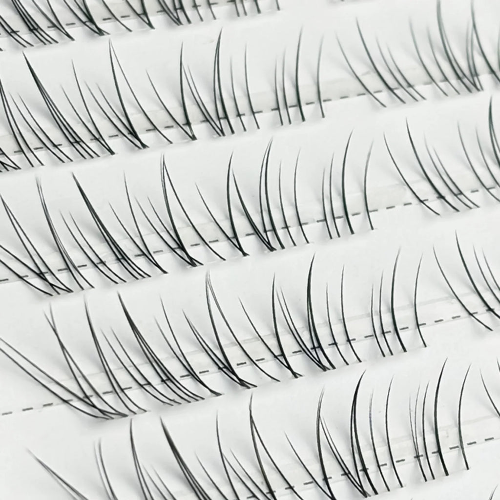Light Style Foxes Fake Lashes Baby Wind False Eyelash Natural Curl 9-11mm Black Eyelash Extension For Daily Makeup Enlarge Eyes
