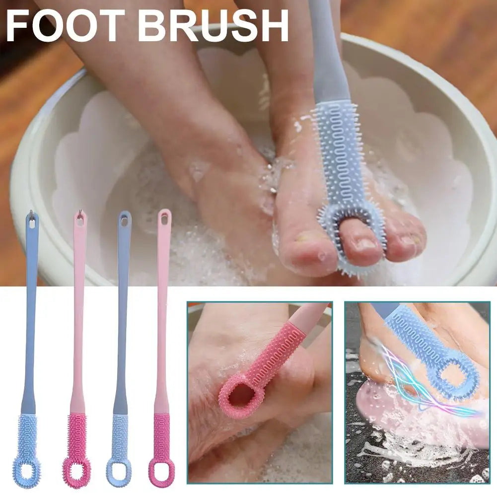 Multi-Functional Foot Scrub Brush Foot Exfoliator Itch Relief Stone Dead Skin Removal Household  ﻿