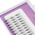 Moonlily Professional Makeup 60 Clusters Personal Eyelash Extension Single Tuft of M Sandwich Lash Soft Grafting False Eyelashes