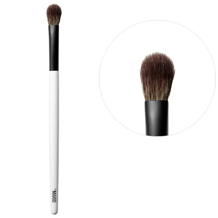 Soft Fiber Highlight & Blush Makeup Brush – Ambient Glow Brush, Synthetic Hair dylinoshop