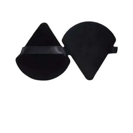 Triangle Powder Puffs – Soft Plush Wet/Dry Cosmetic Sponges dylinoshop