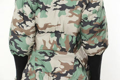 Camouflage Stitching Knitted Cuff Cotton Jacket – Street Fashion Essential 🔥 