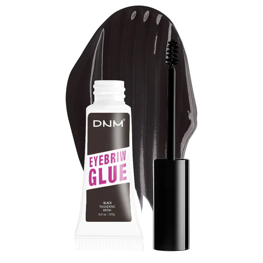 DNM Transparent Eyebrow Styling Gel Waterproof 3D Quick-drying Makeup Eyebrow Sculpt Natural Wild Brow Setting Gel Wax Cosmetics