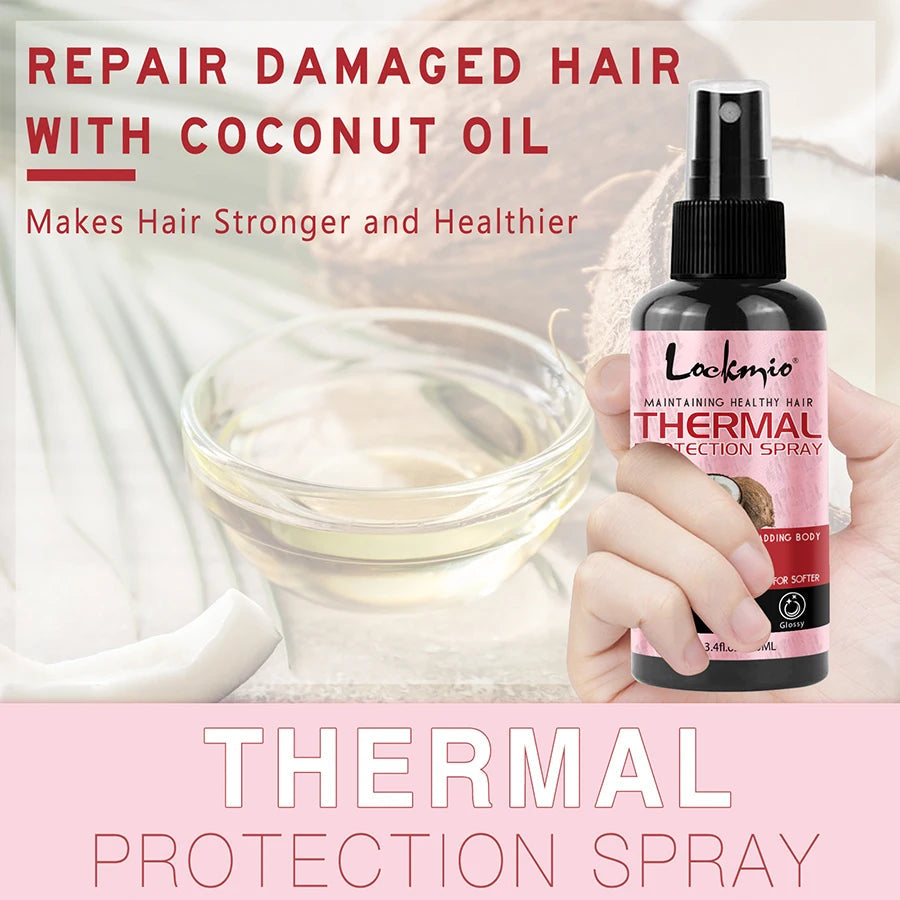 Thermal Protection Spray for Hair Heat Protector Serum Protect Hair From UV Damaged Moisturizing Hair-care Conditioner for Women dylinoshop