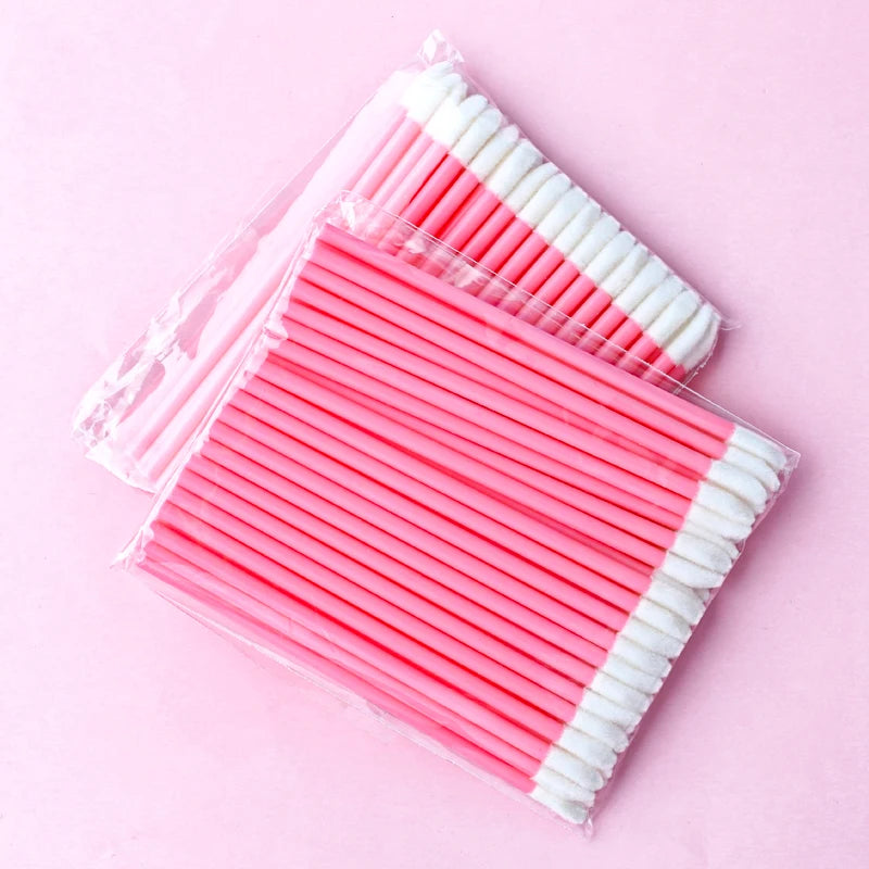 50/1000pcs Lip Gloss Applicator Wand Wholesale Lip Brushes Applicators Eyelashes Brush Lipstick Brush Makeup Beauty Supplie Tool