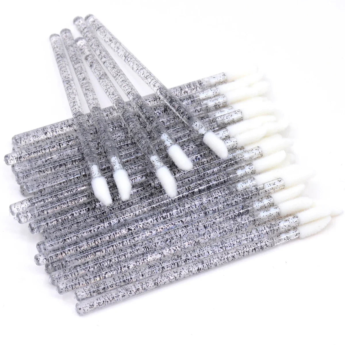 Disposable Lip & Mascara Applicator Brushes – 100-Piece Cosmetic Wand Set dylinoshop