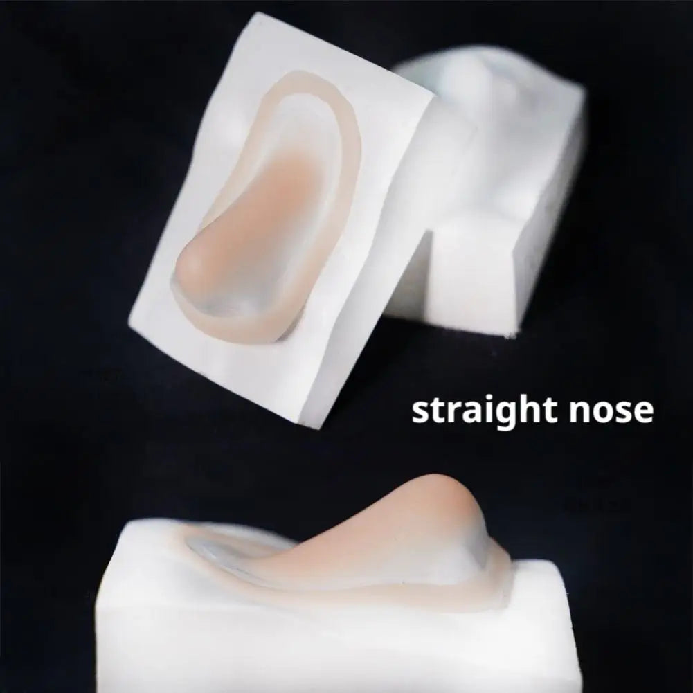Silicone Fake Nose Cosplay Kit Professional Comic Makeup Special Effects Tools Kit Reusable Silicone Raise Nose Fake Nose Kit dylinoshop