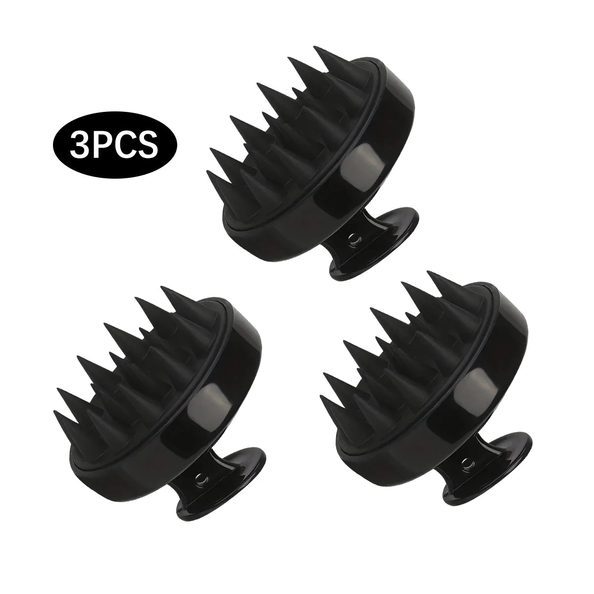Silicone Shampoo Brush Head Scalp Massage Comb Hair Root Itching Clean The Scalp Thoroughly Body Massage Brush Bath Brush dylinoshop