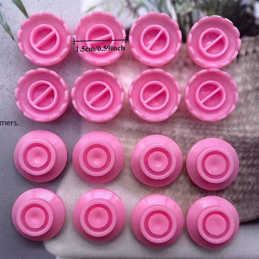 100pcs Flower Volume Fans Glue Holder Pink Stand For Eyelashes Extension Individual Eyelashes Glue Cup Beauty Makeup Tools