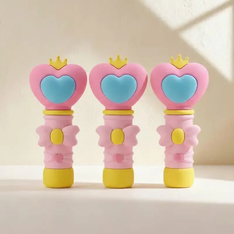 1 Portable Refillable Spray Bottle Heart-Shaped Wand Sprayer Mini Makeup Hydrating Spray Cute Travel Essential Dispensing Bottle