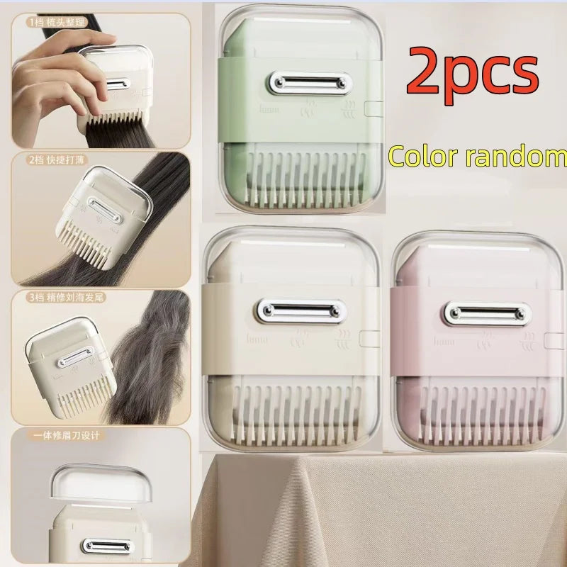 2-in-1 Hair Styling & Thinning Comb Set for Split Ends