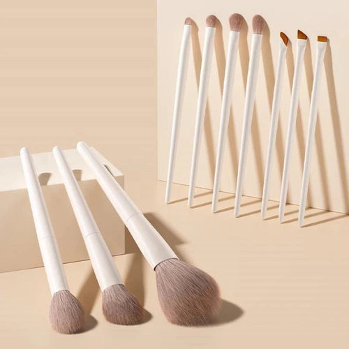 12-Piece Makeup Brush Set - Foundation, Concealer, Eyeshadow & Blending Brushes dylinoshop
