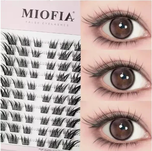 MIOFIA 90-Bundle Individual Cluster Lash Extensions dylinoshop