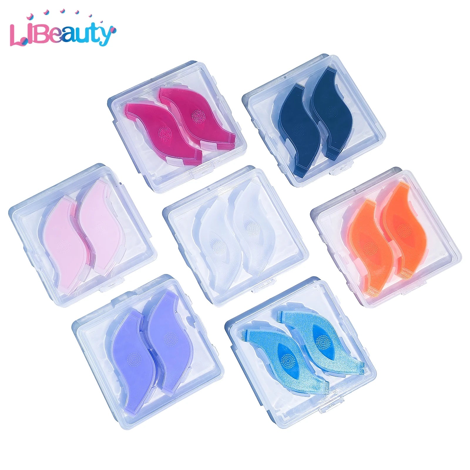 10pcs Makeup Eyelash Brushes Reuseable Plastic Clean Comb S Shape Lashes Lifting Curler Eye Lash Extension Perm Eyelashes Tool