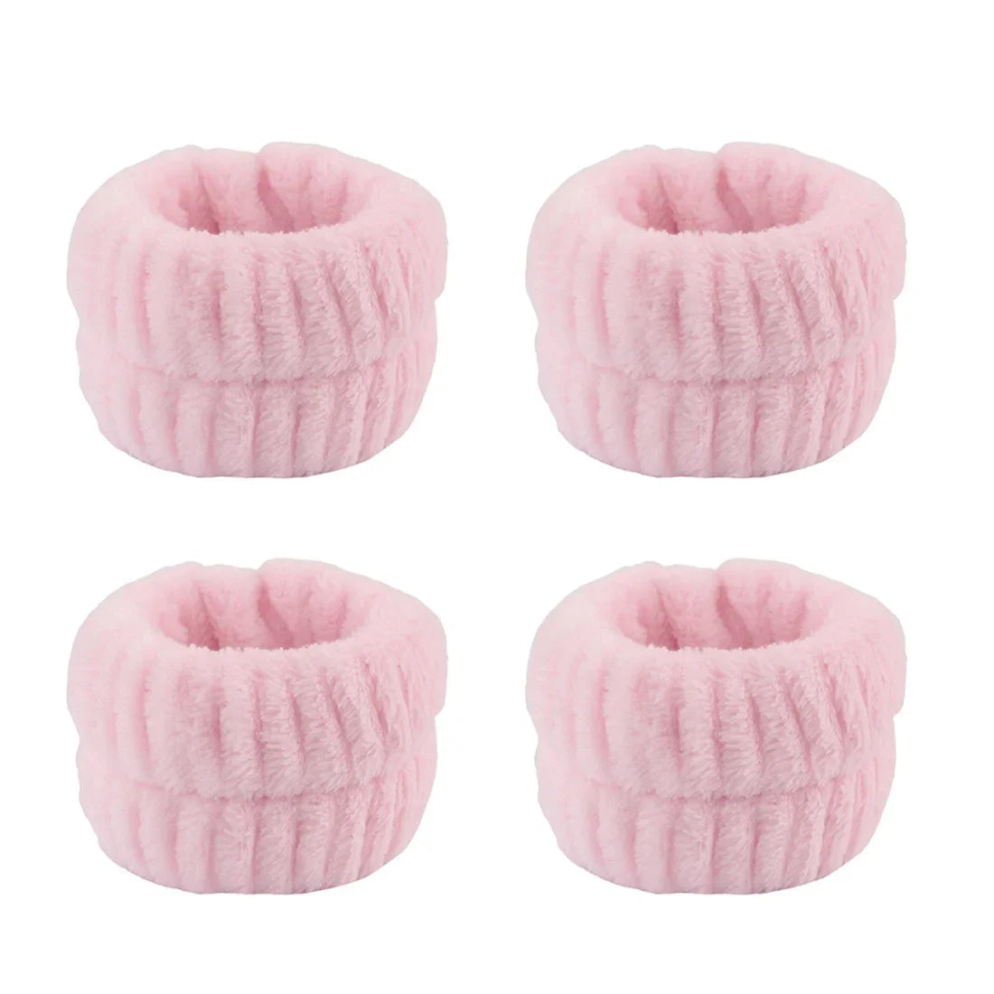 1/4PCS Reusable Wrist Washing Belt Soft Microfiber Towel Wristbands Washing Face Water Absorption Prevent Wetness Wrist Washband