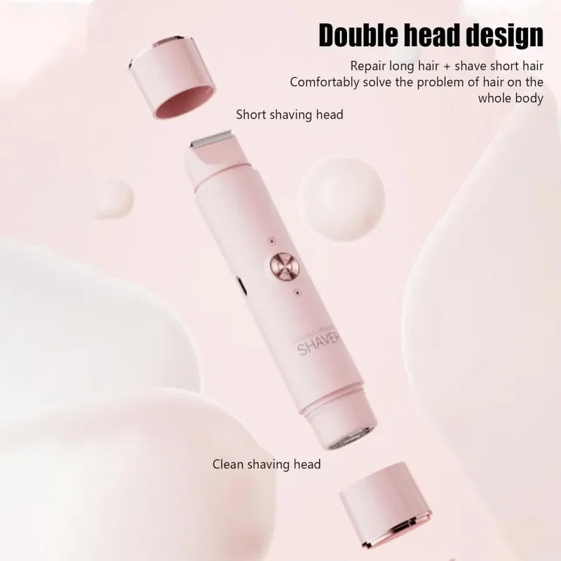 Women’s 2-in-1 Electric Epilator & Shaver – Rechargeable Body & Bikini Hair Remover