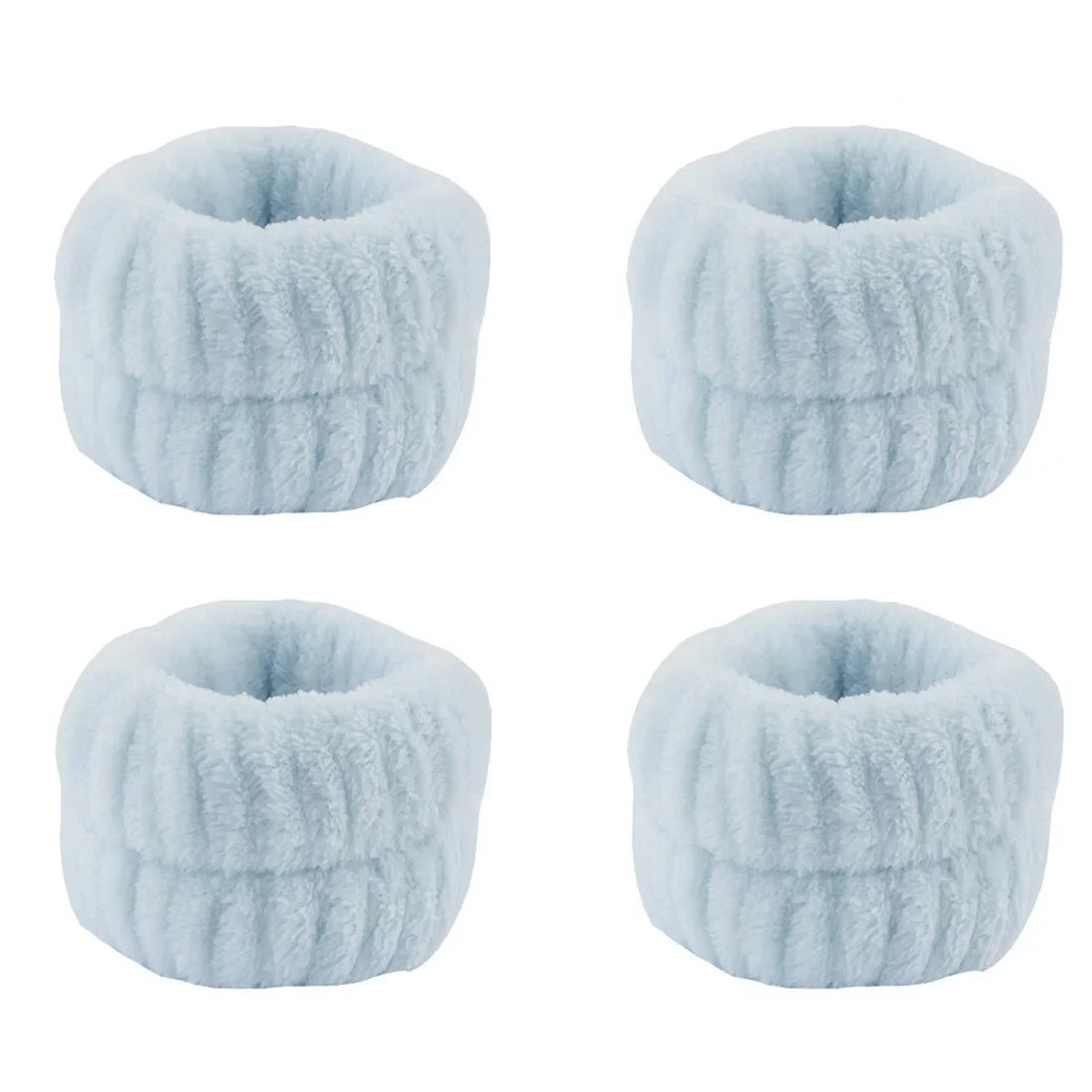 1/4PCS Reusable Wrist Washing Belt Soft Microfiber Towel Wristbands Washing Face Water Absorption Prevent Wetness Wrist Washband