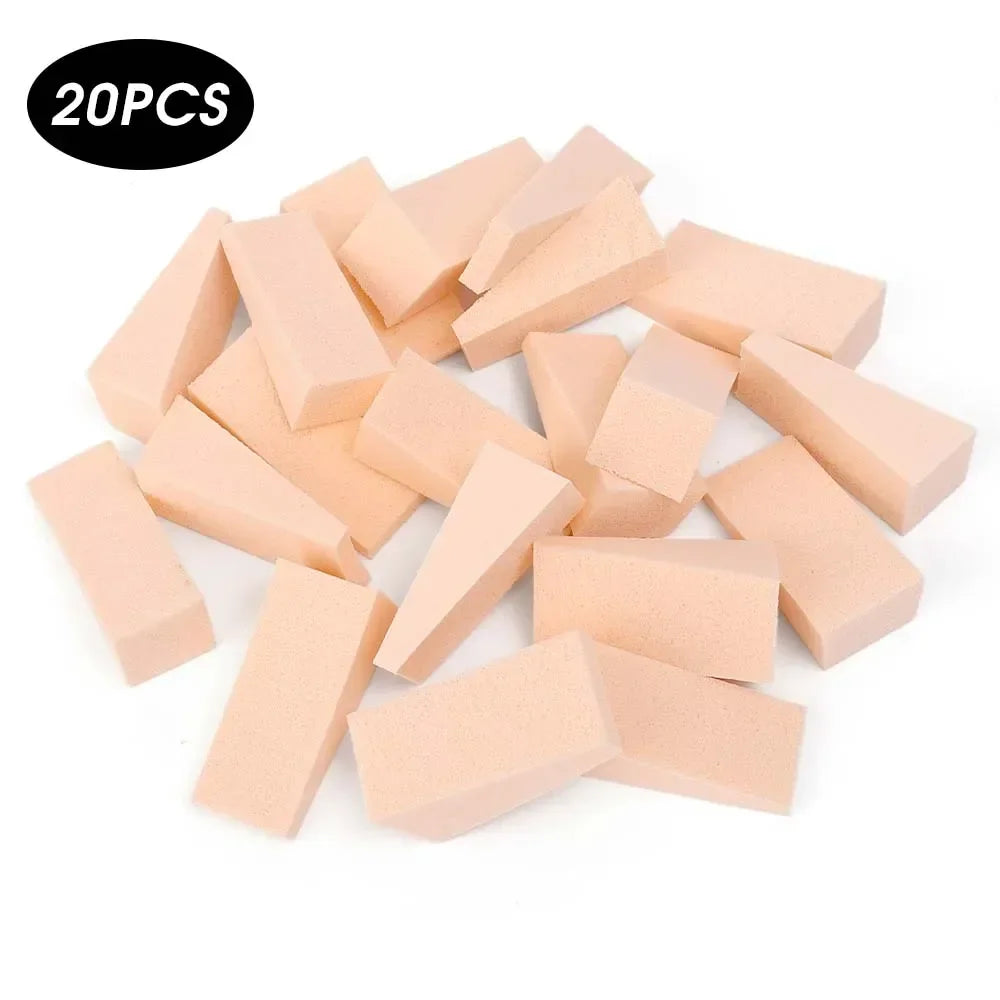 Triangle Makeup Sponge Puffs - Wet & Dry Use Foundation Blending Puffs dylinoshop