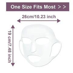 Silicone Facemask Holder Reusable Silicone Face Mask Holder for Sheet Masks Wet Locking Avoid Evaporation Skincare Beauty Tool 