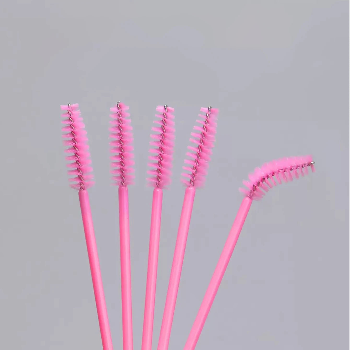 100pcs For Eyelash Extension Makeup Disposable Eyelash Brushes Micro Lash Mascara Wands Combs Wholesale Cosmetic Tools