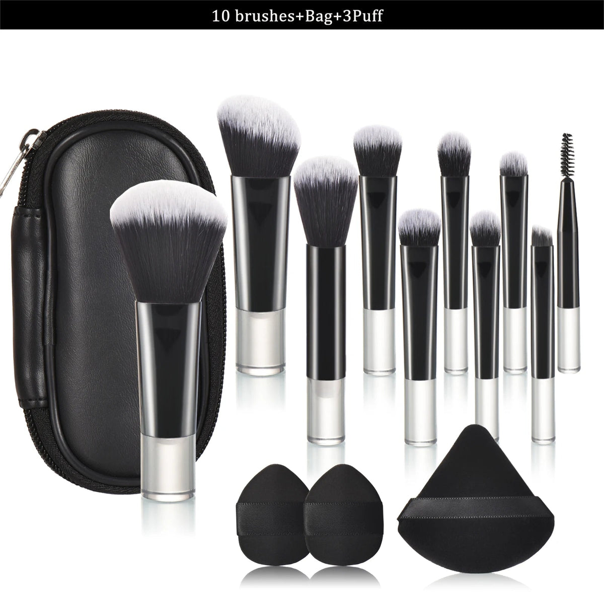 Mini Travel Makeup Brush Set – Portable Palm Brushes dylinoshop