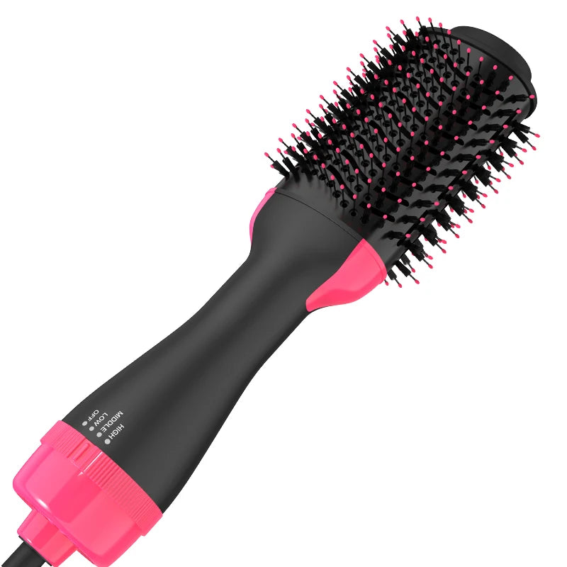 2-in-1 Hot Air Styling Brush - Hair Dryer, Volumizer & Straightener