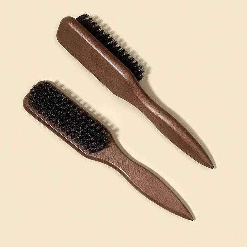 Brown Pointed-Tail Bristle Comb - Unisex, Smooth & Anti-Static, No Tangles No Hair Damage, Home Use dylinoshop